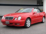 2002 Magma Red Mercedes-Benz CLK 320 Cabriolet #8540380