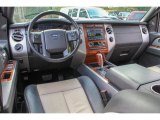 2009 Ford Expedition Eddie Bauer 4x4 Charcoal Black Leather/Camel Interior