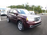 2013 Dark Cherry Pearl Honda Pilot EX-L 4WD #85698587