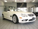 2008 Alabaster White Mercedes-Benz SL 550 Roadster #8542621