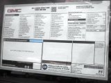 2014 GMC Sierra 3500HD Denali Crew Cab 4x4 Dually Window Sticker