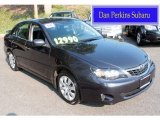 Dark Gray Metallic Subaru Impreza in 2008