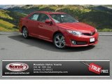 2014 Barcelona Red Metallic Toyota Camry SE V6 #85744703