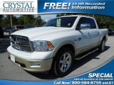 2012 Bright White Dodge Ram 1500 Laramie Longhorn Crew Cab 4x4 #85744917