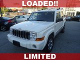 2007 Stone White Jeep Commander Limited 4x4 #85777479