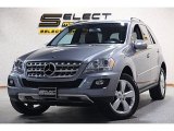 2010 Palladium Silver Metallic Mercedes-Benz ML 350 4Matic #85777557