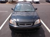 1997 Black Pearl Metallic Honda Civic LX Sedan #85777693