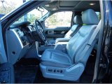 2011 Ford F150 Platinum SuperCrew Steel Gray/Black Interior