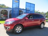2014 Crystal Red Tintcoat Chevrolet Traverse LT AWD #85804161
