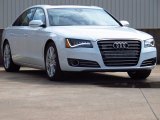 2014 Glacier White Metallic Audi A8 L 4.0T quattro #85804622