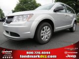 2014 Bright Silver Metallic Dodge Journey Amercian Value Package #85804222