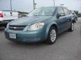 2009 Silver Moss Metallic Chevrolet Cobalt LT Sedan #85804203