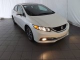 2013 White Orchid Pearl Honda Civic EX-L Sedan #85804042