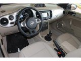 2014 Volkswagen Beetle TDI Convertible Beige Interior