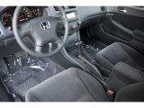 2004 Honda Accord DX Sedan Black Interior