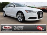 2014 Ibis White Audi A6 2.0T quattro Sedan #85804366