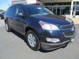 2010 Dark Blue Metallic Chevrolet Traverse LS AWD #85804455