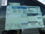2014 Ford Expedition EL Limited Window Sticker