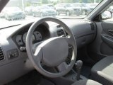 2002 Hyundai Accent GS Coupe Steering Wheel