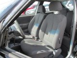 2002 Hyundai Accent GS Coupe Gray Interior