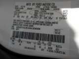 2010 Mountaineer Color Code for White Platinum Tri-Coat Metallic - Color Code: UG