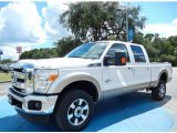 2014 Ford F350 Super Duty Lariat Crew Cab 4x4 Front 3/4 View