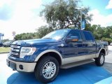 2013 Blue Jeans Metallic Ford F150 King Ranch SuperCrew 4x4 #85854117