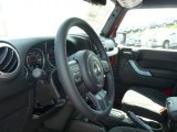 2014 Jeep Wrangler Unlimited Sahara 4x4 Steering Wheel