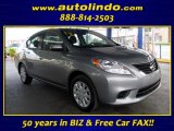 2012 Magnetic Gray Metallic Nissan Versa 1.6 SV Sedan #85853920