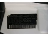 1998 BMW Z3 1.9 Roadster Info Tag