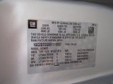 2014 Chevrolet Express 3500 Cargo WT Info Tag