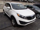 2011 Clear White Kia Sportage LX AWD #85907897