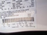 2009 Explorer Color Code for White Sand Tri-Coat Metallic - Color Code: PV