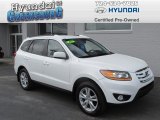 2010 Pearl White Hyundai Santa Fe SE 4WD #85907150