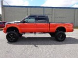 2004 Ford F250 Super Duty Black/Competition Orange