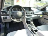 2014 Honda Accord EX-L Sedan Gray Interior