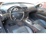 2005 Mercedes-Benz E 55 AMG Sedan Charcoal Interior