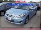 2013 Clearwater Blue Hyundai Accent GLS 4 Door #85961328