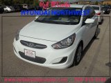 2013 Century White Hyundai Accent GLS 4 Door #85961327