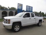 2014 Summit White Chevrolet Silverado 1500 LT Double Cab 4x4 #85961426