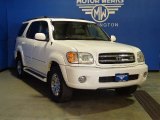 2004 Natural White Toyota Sequoia Limited 4x4 #85961233
