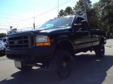 1999 Dark Tourmaline Metallic Ford F350 Super Duty XL Regular Cab 4x4 #85961926