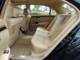 2011 Mercedes-Benz S 550 Sedan Rear Seat