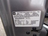 2005 Pontiac Aztek  Info Tag