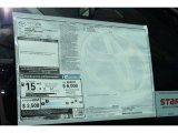 2014 Toyota Tundra Platinum Crewmax 4x4 Window Sticker