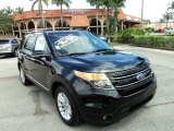 2011 Tuxedo Black Metallic Ford Explorer XLT #86008176