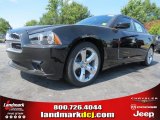 2014 Pitch Black Dodge Charger R/T #86008189