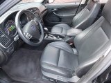 2008 Saab 9-3 Turbo X Sport Sedan Black Interior