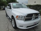 Bright White Dodge Ram 1500 in 2012