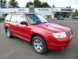 2006 Garnet Red Pearl Subaru Forester 2.5 X #86037345